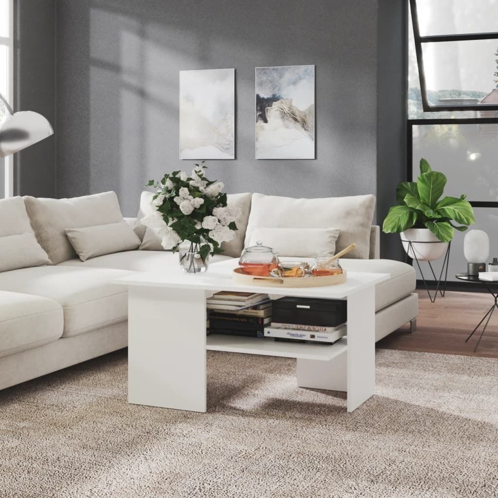 Coffee Table 90x60x46.5 cm Engineered Wood Coffee Table 90x60x46.5 cm Engineered Wood