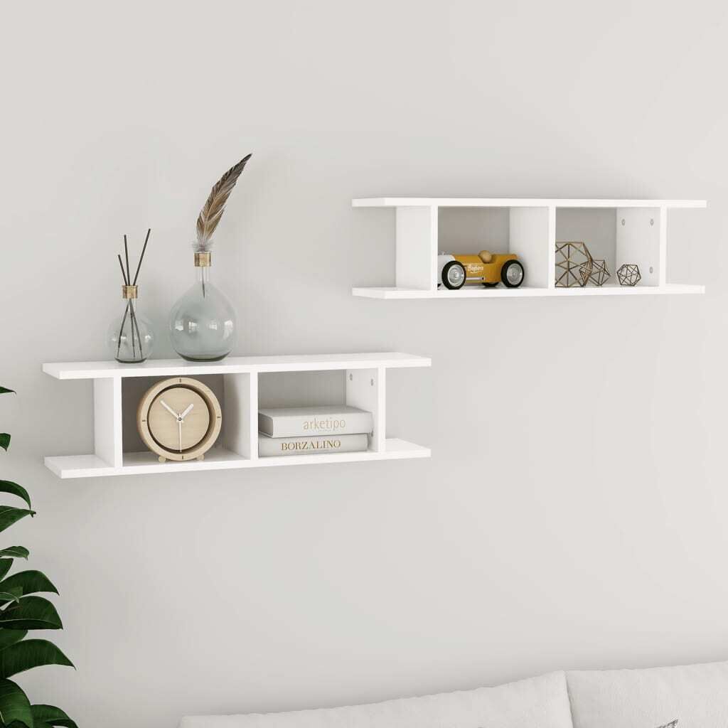 Wall Shelves 2 pcs Engineered Wood Wall Shelves 2 pcs Engineered Wood