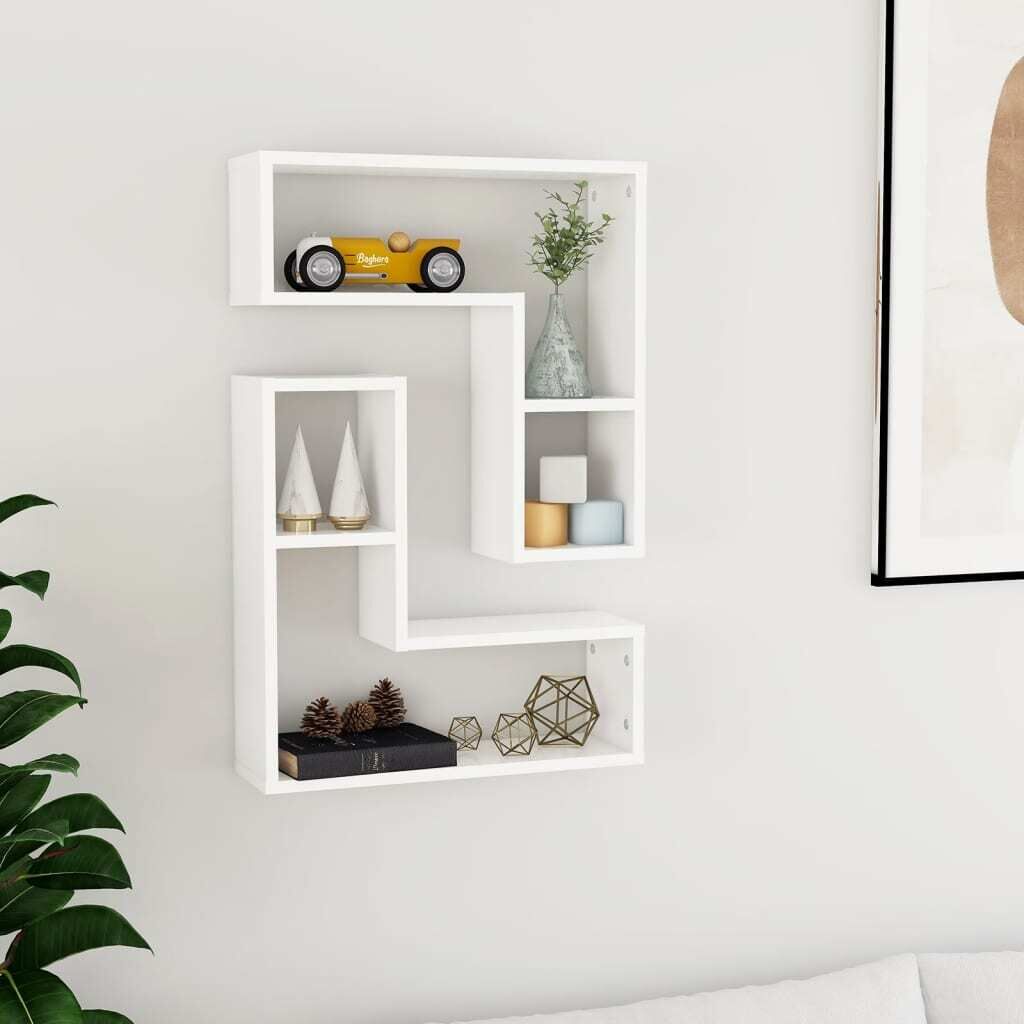 Wall Shelves 2 pcs 50x15x50 cm Engineered Wood Wall Shelves 2 pcs 50x15x50 cm Engineered Wood