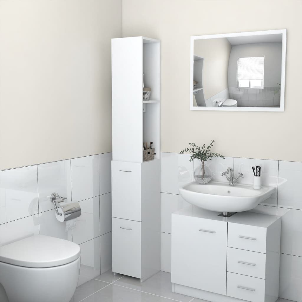Bathroom Cabinet 25x25x170 cm Engineered Wood Bathroom Cabinet 25x25x170 cm Engineered Wood