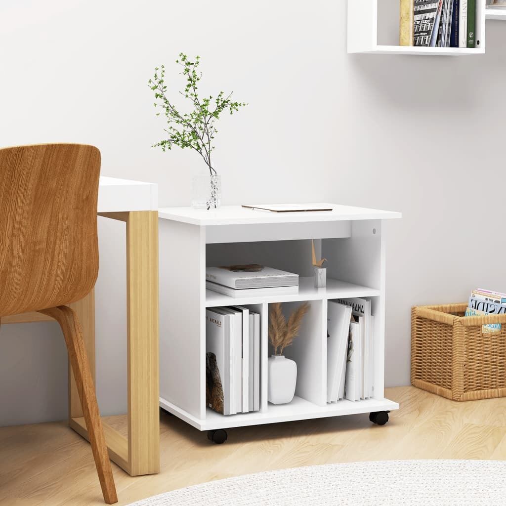 Rolling Cabinet 60x45x60 cm Engineered Wood Rolling Cabinet 60x45x60 cm Engineered Wood