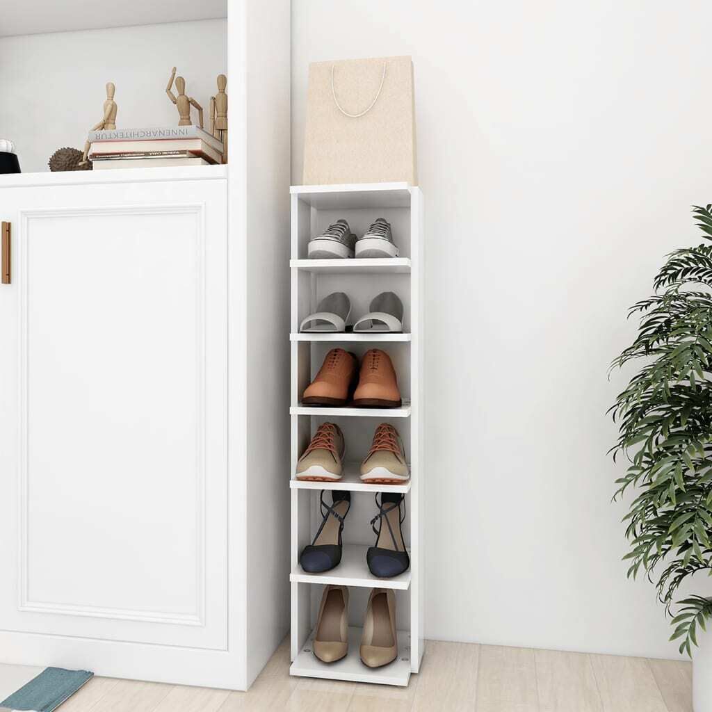Shoe Cabinet 27.5x27x102 cm Engineered Wood Shoe Cabinet 27.5x27x102 cm Engineered Wood