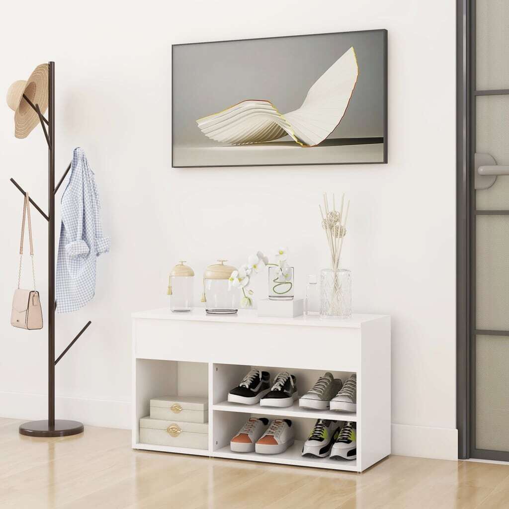 Shoe Bench 80x30x45 cm Engineered Wood Shoe Bench 80x30x45 cm Engineered Wood