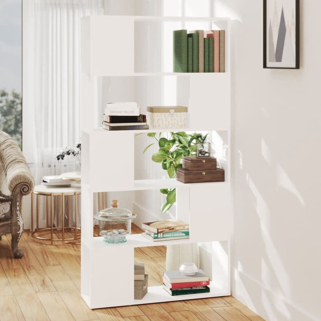 Eden Book Cabinet Room Divider 80x24x155 cm Engineered Wood Eden Book Cabinet Room Divider 80x24x155 cm Engineered Wood