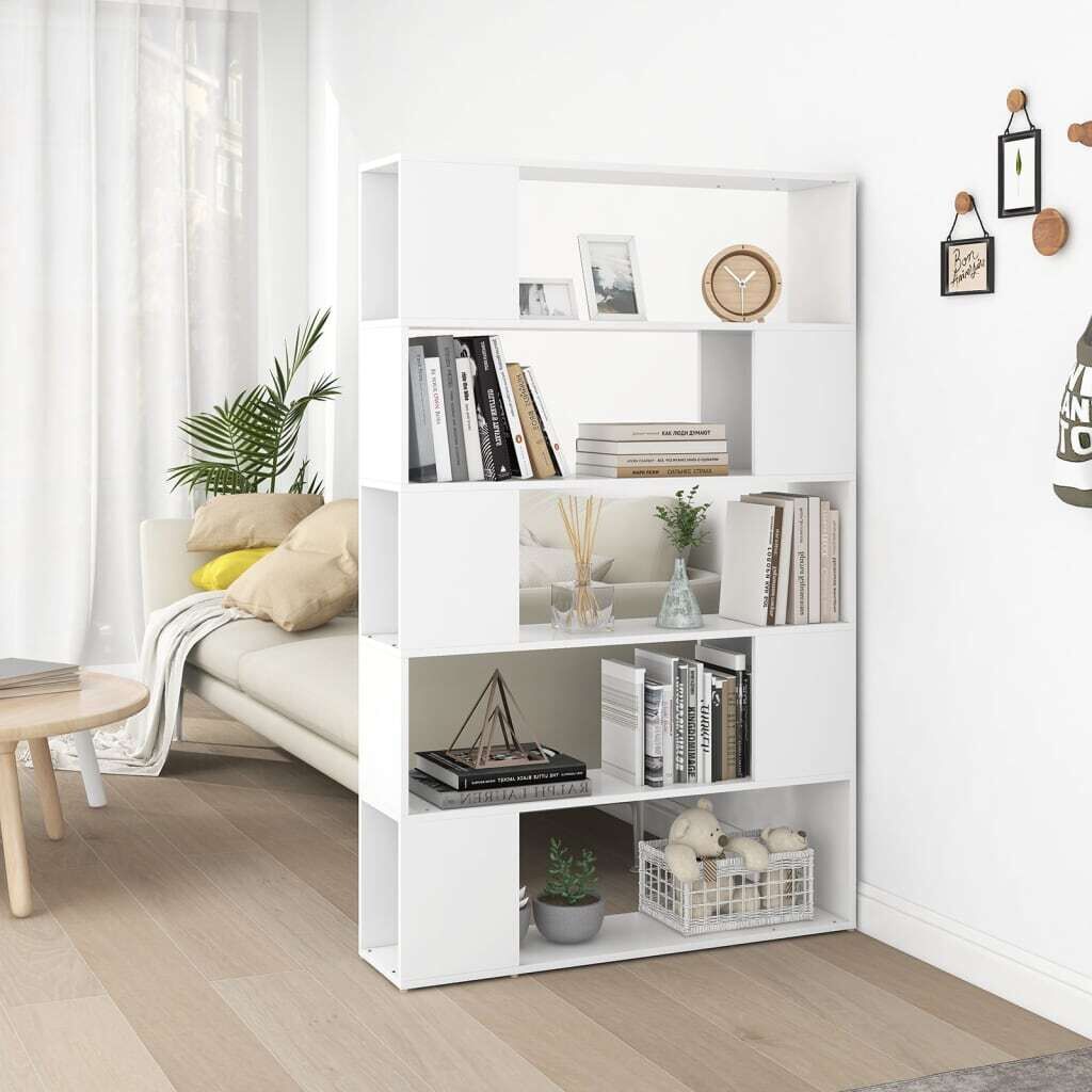 Euston Book Cabinet Room Divider 100x24x155 cm Engineered Wood Euston Book Cabinet Room Divider 100x24x155 cm Engineered Wood