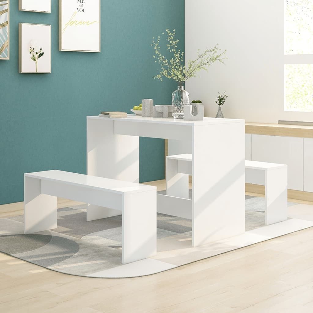 3 Piece Dining Set Engineered Wood 3 Piece Dining Set Engineered Wood