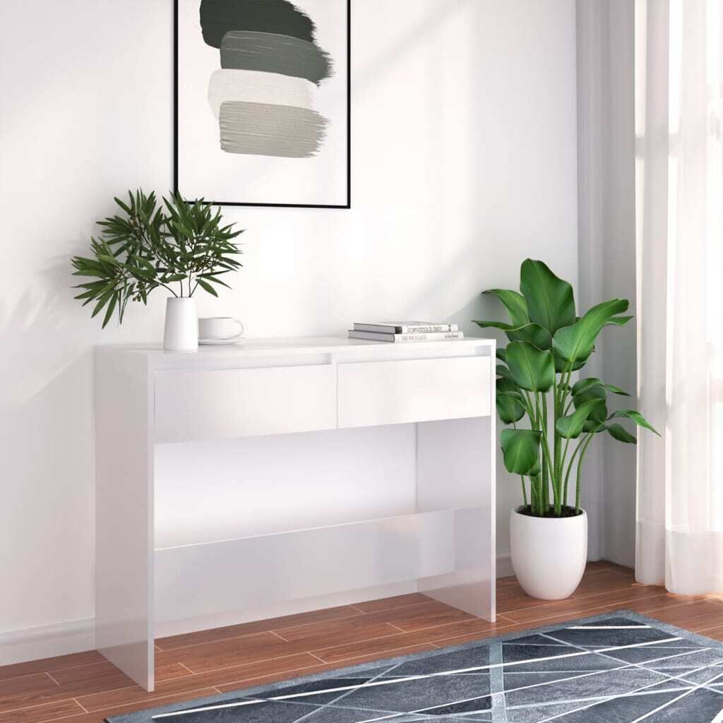 Console Table 100x35x76.5 cm Engineered Wood Console Table 100x35x76.5 cm Engineered Wood