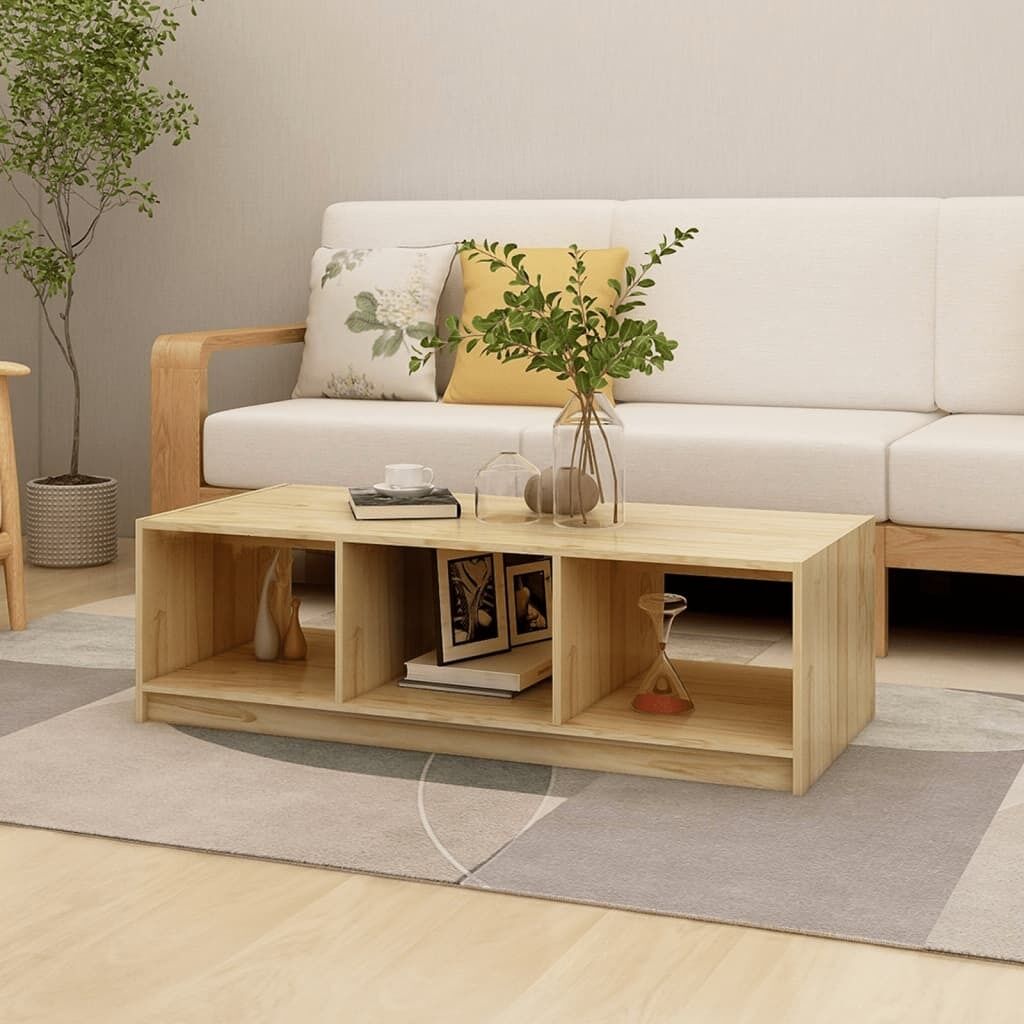 Coffee Table 110x50x34 cm Solid Pinewood Coffee Table 110x50x34 cm Solid Pinewood