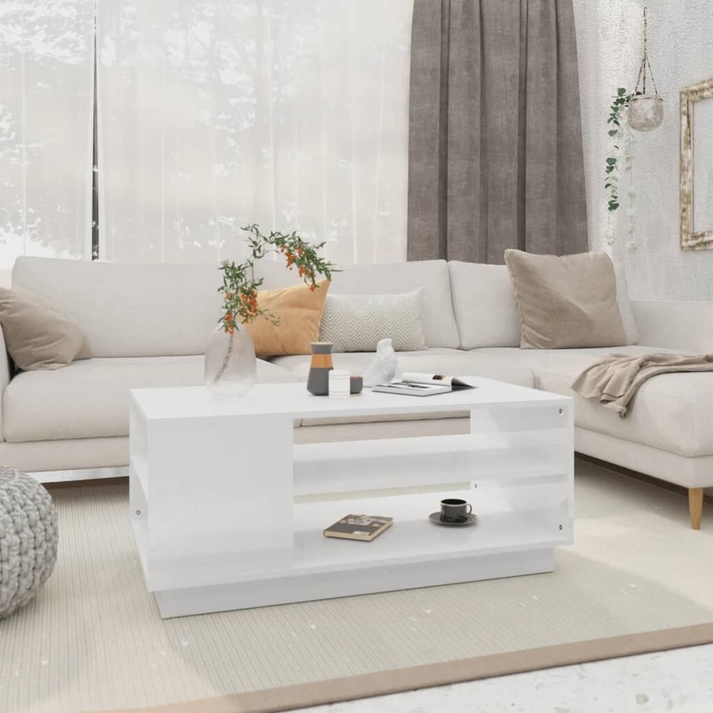 Coffee Table 102x55x43 cm Engineered Wood Coffee Table 102x55x43 cm Engineered Wood