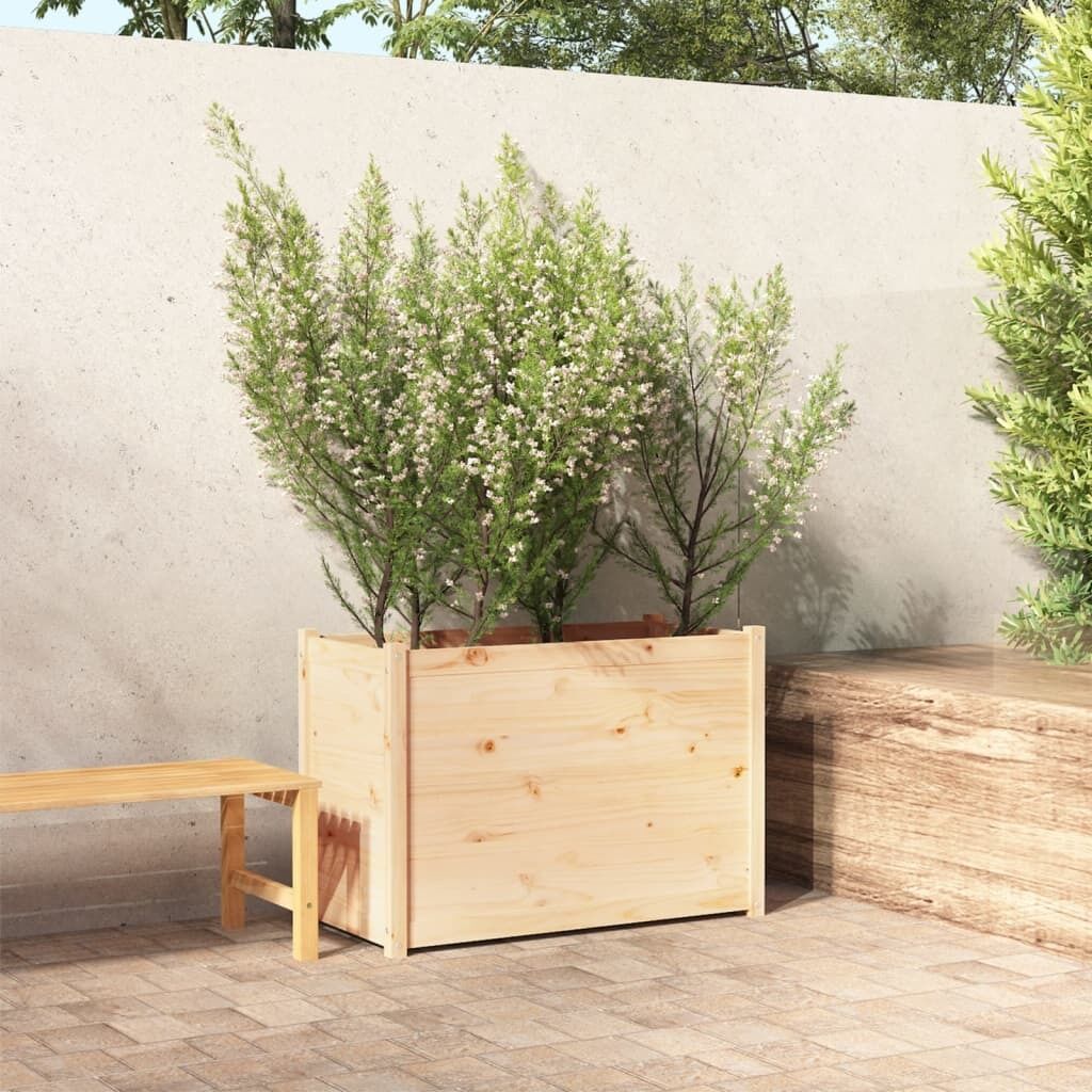 Garden Planter 100x50x70 cm Solid Pinewood Garden Planter 100x50x70 cm Solid Pinewood