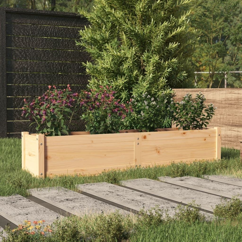 Garden Raised Bed 150x31x31 cm Solid Pinewood Garden Raised Bed 150x31x31 cm Solid Pinewood