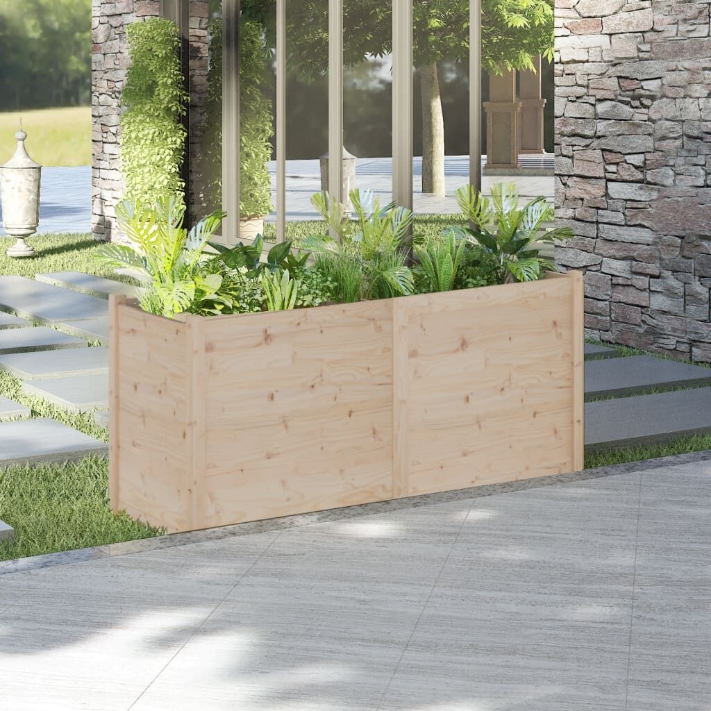 Garden Planter 150x50x70 cm Solid Pinewood Garden Planter 150x50x70 cm Solid Pinewood