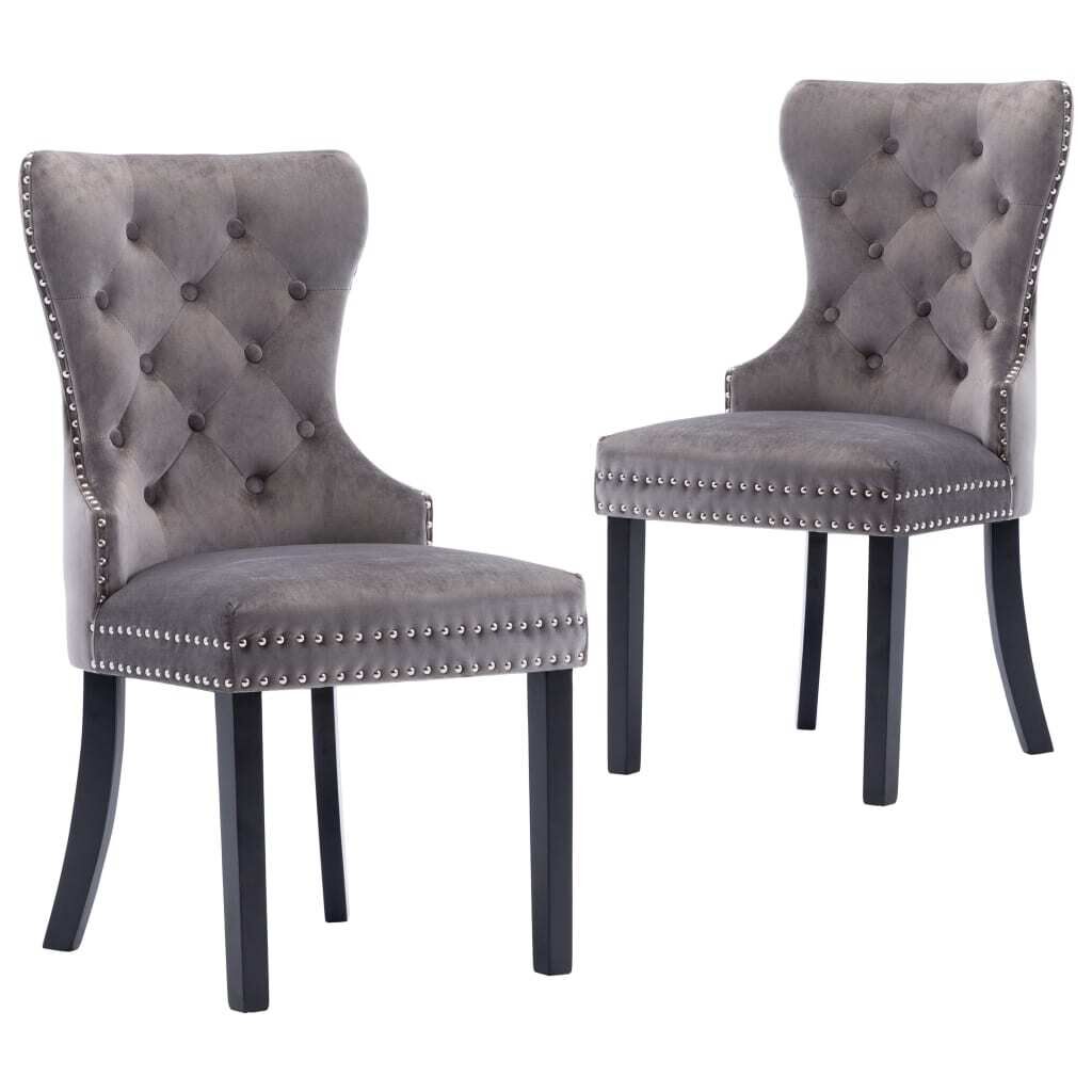 Dining Chairs Grey Velvet Dining Chairs Grey Velvet