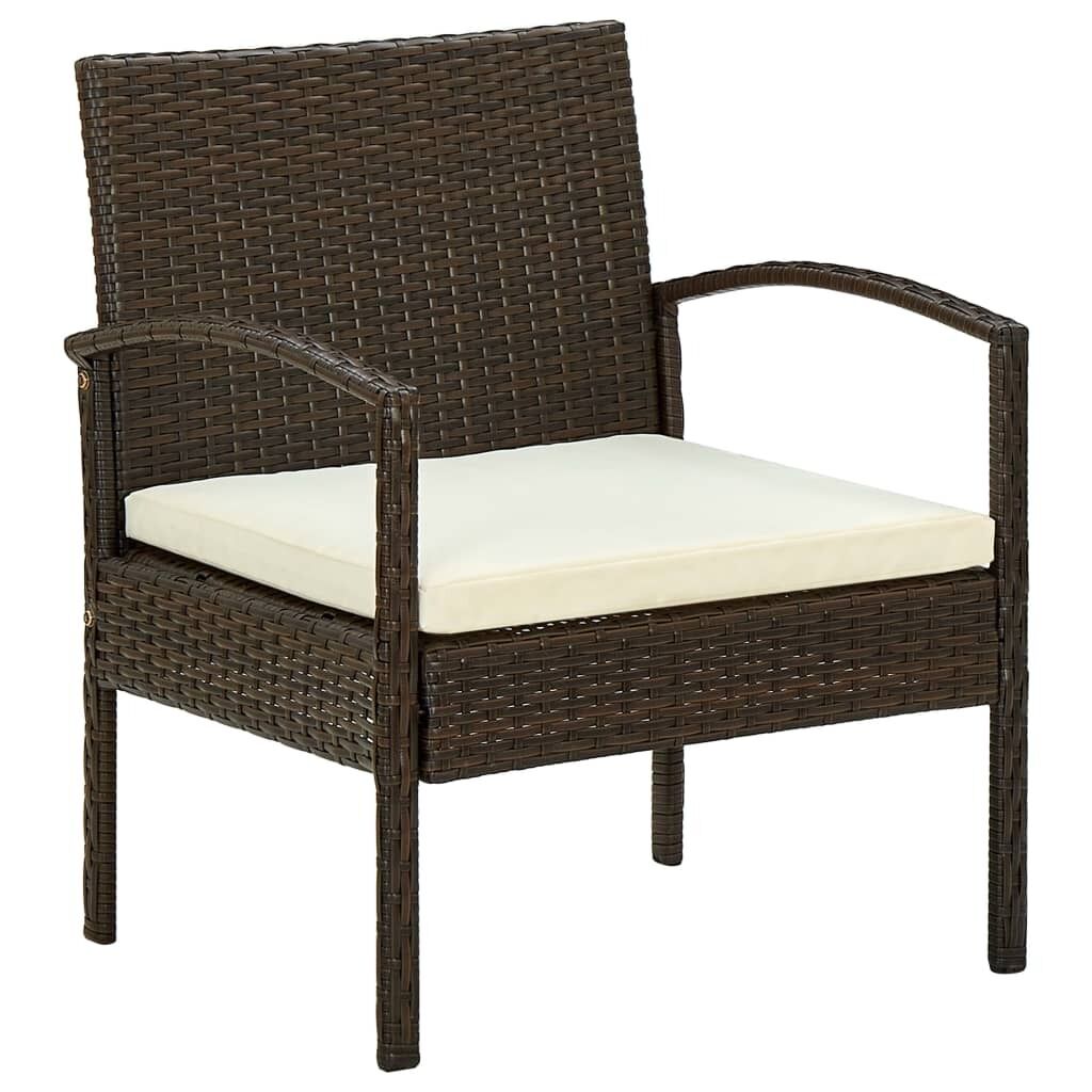Garden Chair with Cushion Poly Rattan Garden Chair with Cushion Poly Rattan