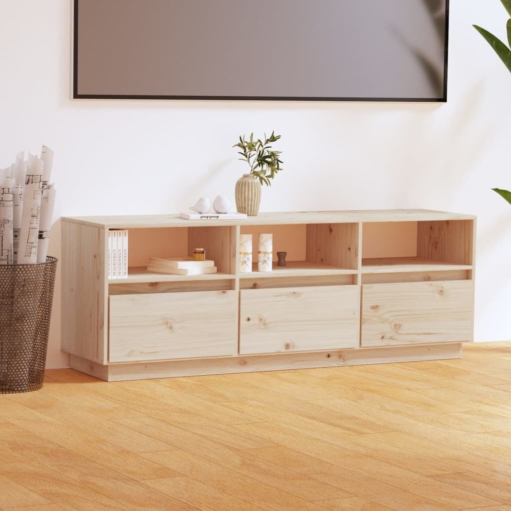 Puente TV Cabinet 140x37x50 cm Solid Wood Pine Puente TV Cabinet 140x37x50 cm Solid Wood Pine