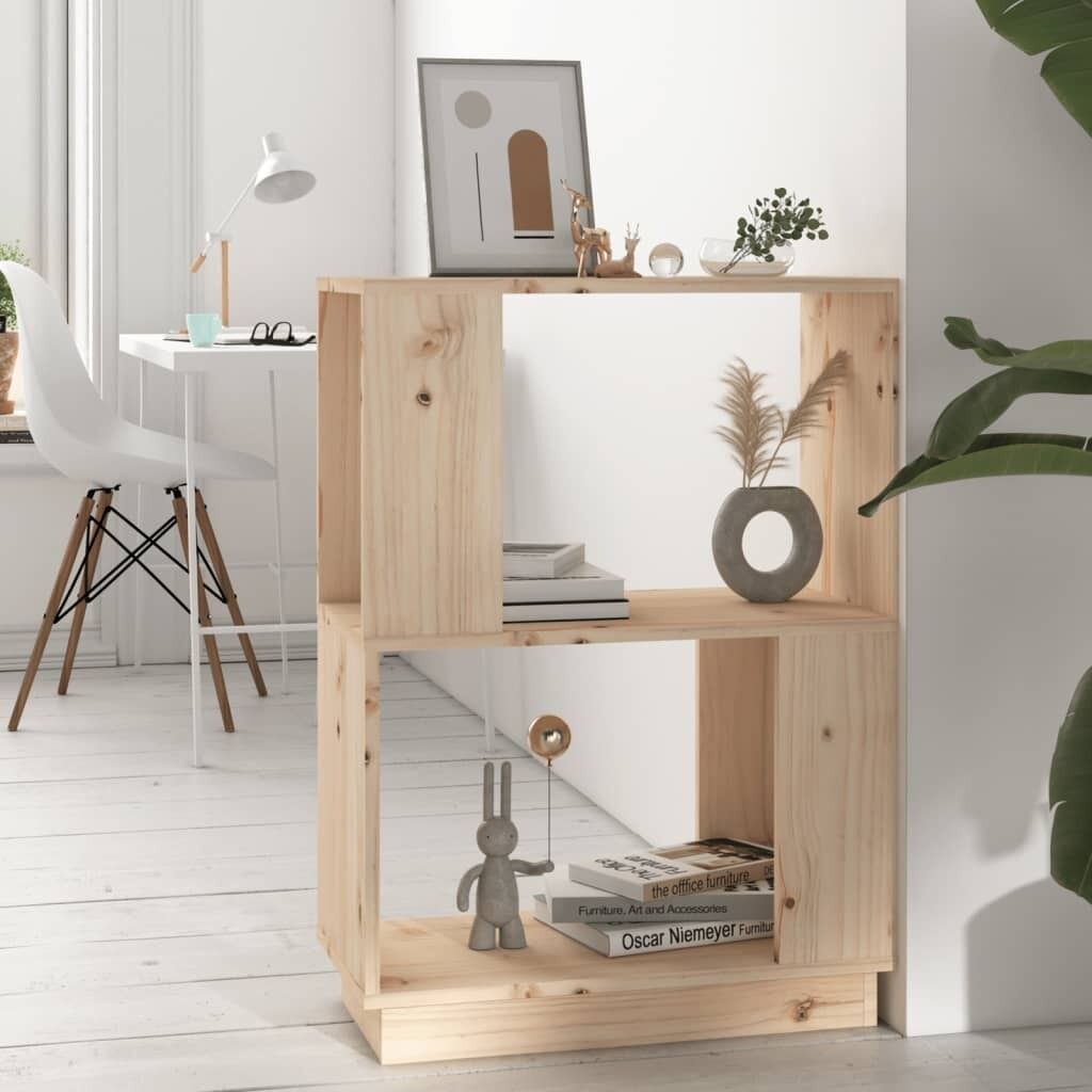 Dunkirk Book Cabinet/Room Divider 51x25x70 cm Solid Wood Pine Dunkirk Book Cabinet/Room Divider 51x25x70 cm Solid Wood Pine