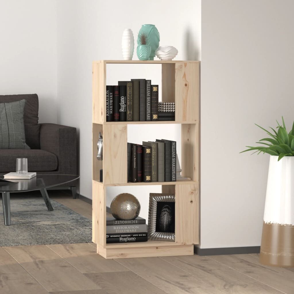 Castle Book Cabinet/Room Divider 51x25x101 cm Solid Wood Pine Castle Book Cabinet/Room Divider 51x25x101 cm Solid Wood Pine