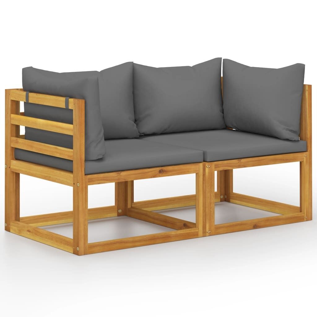 2-seater Garden Bench with Cushions 2-seater Garden Bench with Cushions