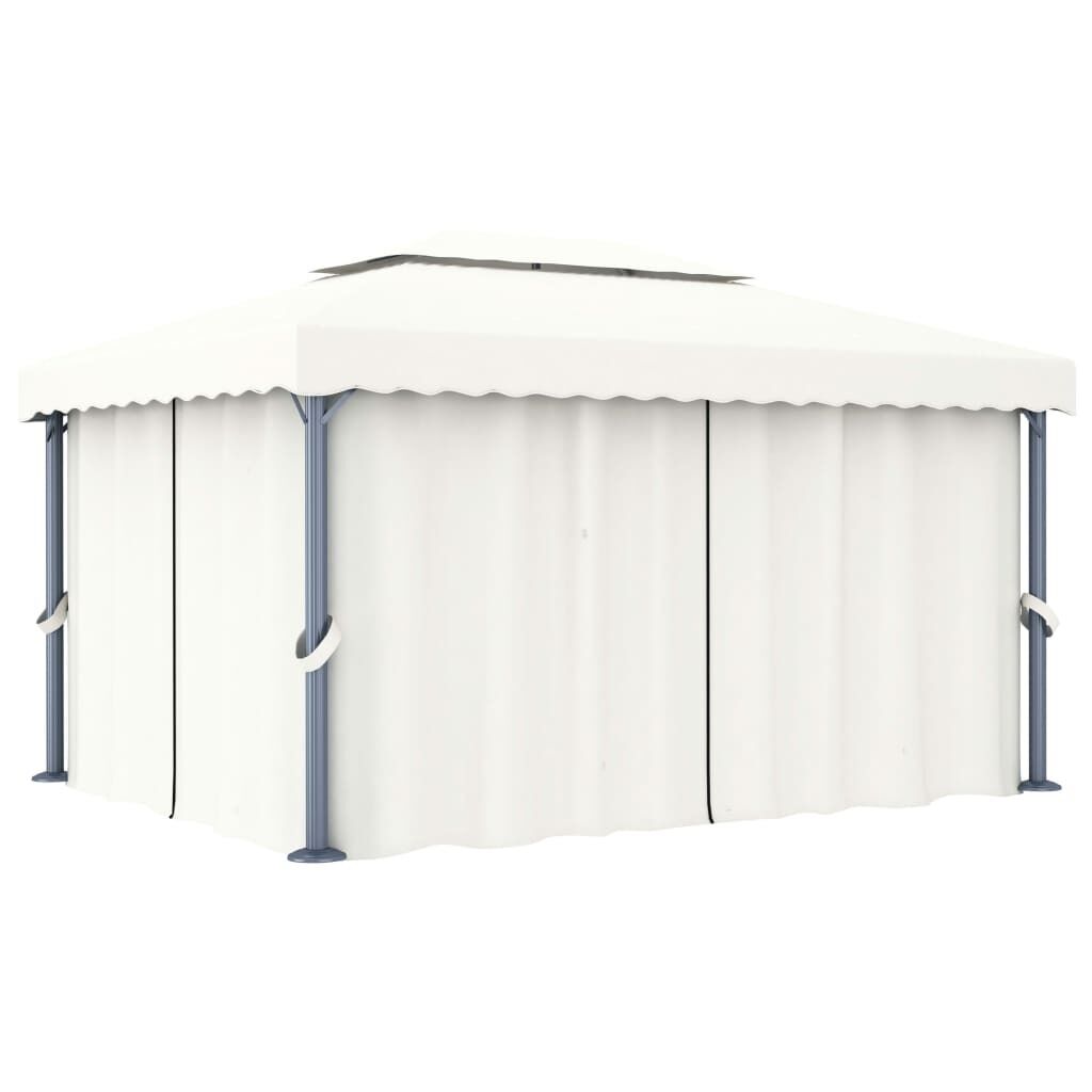 Gazebo with Curtain Aluminium Gazebo with Curtain Aluminium
