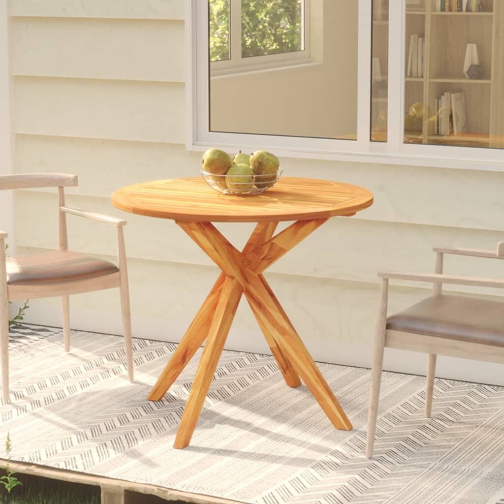 Garden Table Solid Wood Acacia Garden Table Solid Wood Acacia