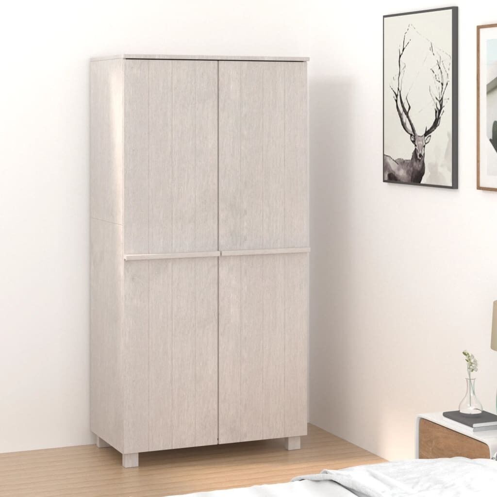 Wardrobe 89x50x180 cm Solid Wood Pine Wardrobe 89x50x180 cm Solid Wood Pine