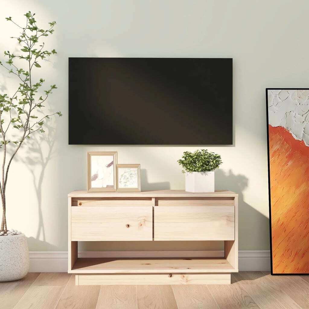 Ramsbottom TV Cabinet 74x34x40 cm Solid Wood Pine Ramsbottom TV Cabinet 74x34x40 cm Solid Wood Pine