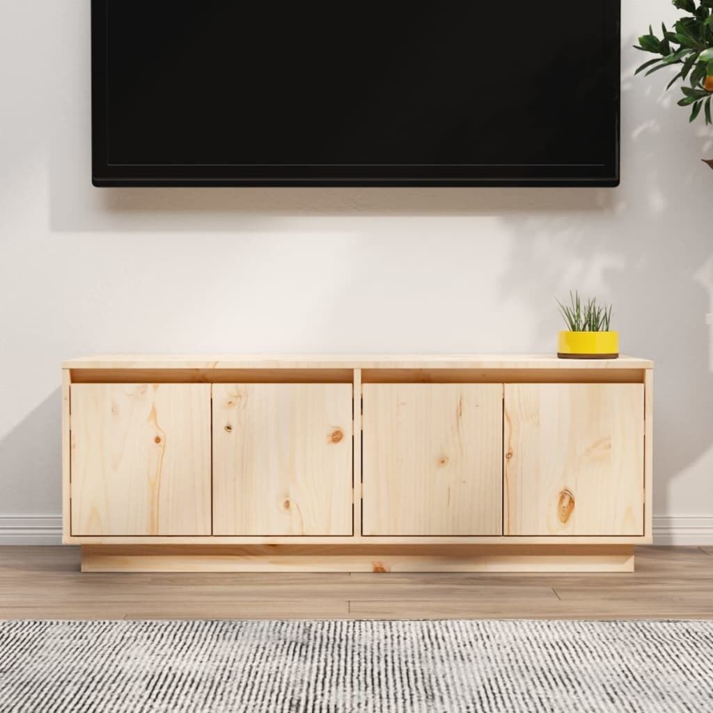 Eloy TV Cabinet 110x34x40 cm Solid Wood Pine Eloy TV Cabinet 110x34x40 cm Solid Wood Pine