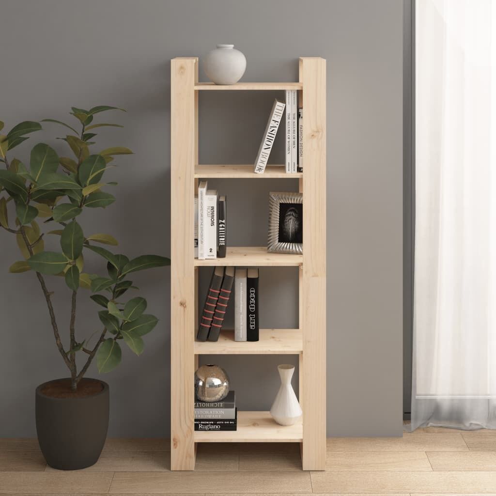 Talladega Book Cabinet/Room Divider 60x35x160 cm Solid Wood Talladega Book Cabinet/Room Divider 60x35x160 cm Solid Wood