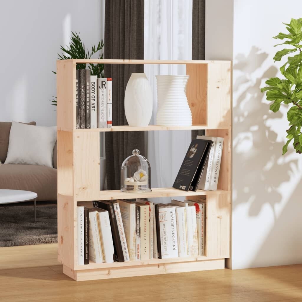 Coppell Book Cabinet/Room Divider 80x25x101 cm Solid Wood Pine Coppell Book Cabinet/Room Divider 80x25x101 cm Solid Wood Pine