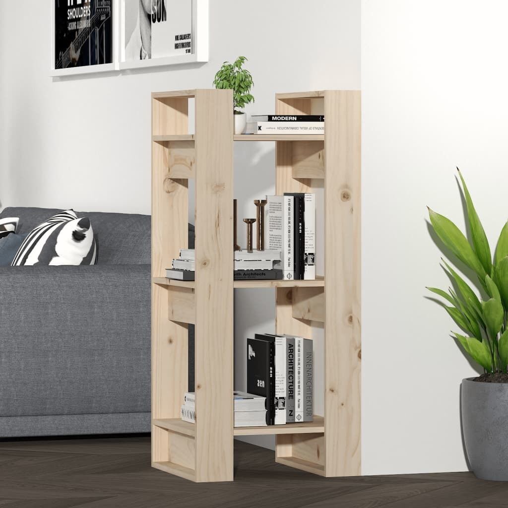 Dale Book Cabinet/Room Divider 41x35x91 cm Solid Wood Pine Dale Book Cabinet/Room Divider 41x35x91 cm Solid Wood Pine