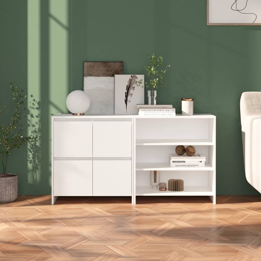 2 Piece Sideboard Engineered Wood 2 Piece Sideboard Engineered Wood