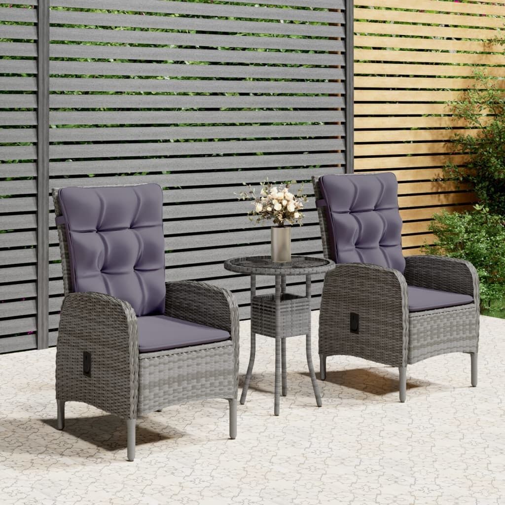 Garden Bistro Set Poly Rattan Garden Bistro Set Poly Rattan