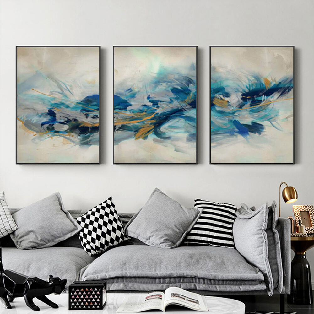The Universal 3 Sets Black Frame Canvas Wall Art The Universal 3 Sets Black Frame Canvas Wall Art