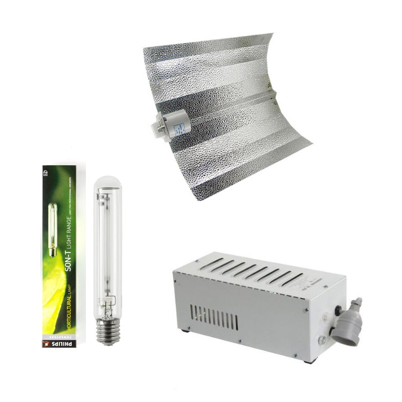Grow Light Kit with Son-T Bulb and Reflector and Ballast Grow Light Kit with Son-T Bulb and Reflector and Ballast