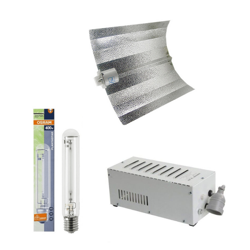 Grow Light Kit with Osram Plantastar Bulb and Reflector and Ballast Grow Light Kit with Osram Plantastar Bulb and Reflector and Ballast