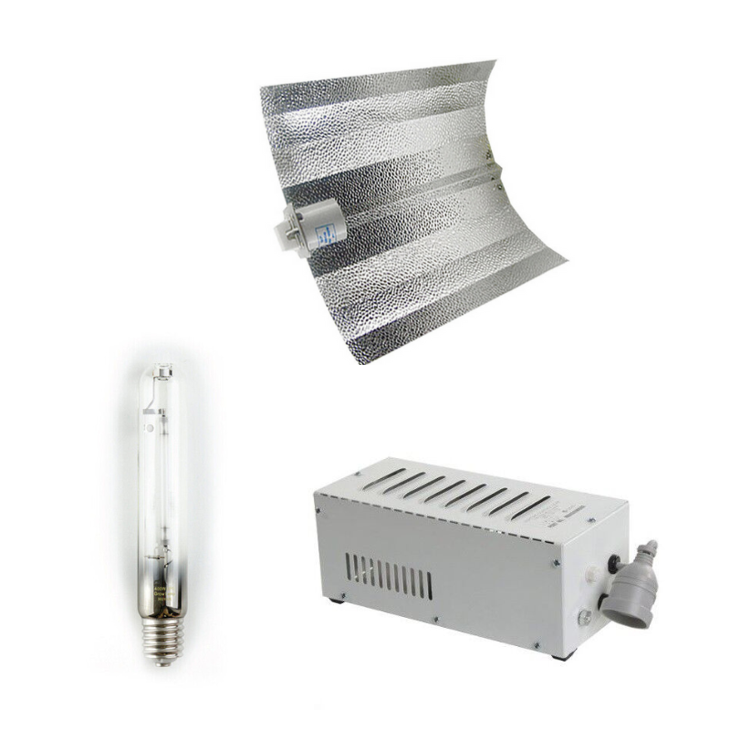 Grow Light Kit with Lucagrow Bulb and Batwing Reflector and Ballast Grow Light Kit with Lucagrow Bulb and Batwing Reflector and Ballast