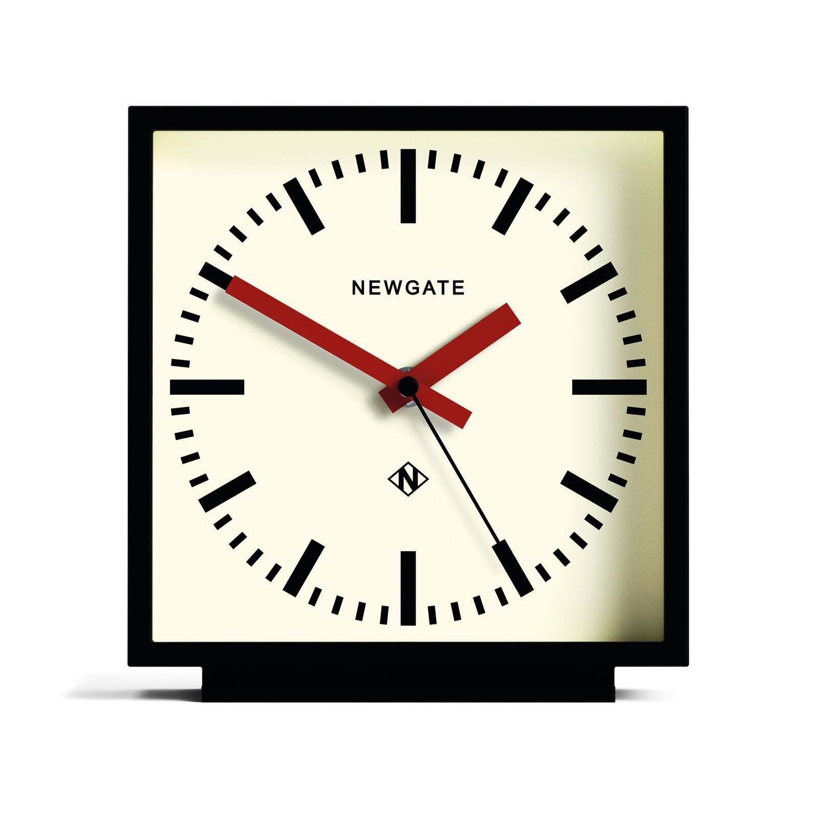 Newgate Amp Mantel Clock Black With Hands Newgate Amp Mantel Clock Black With Hands