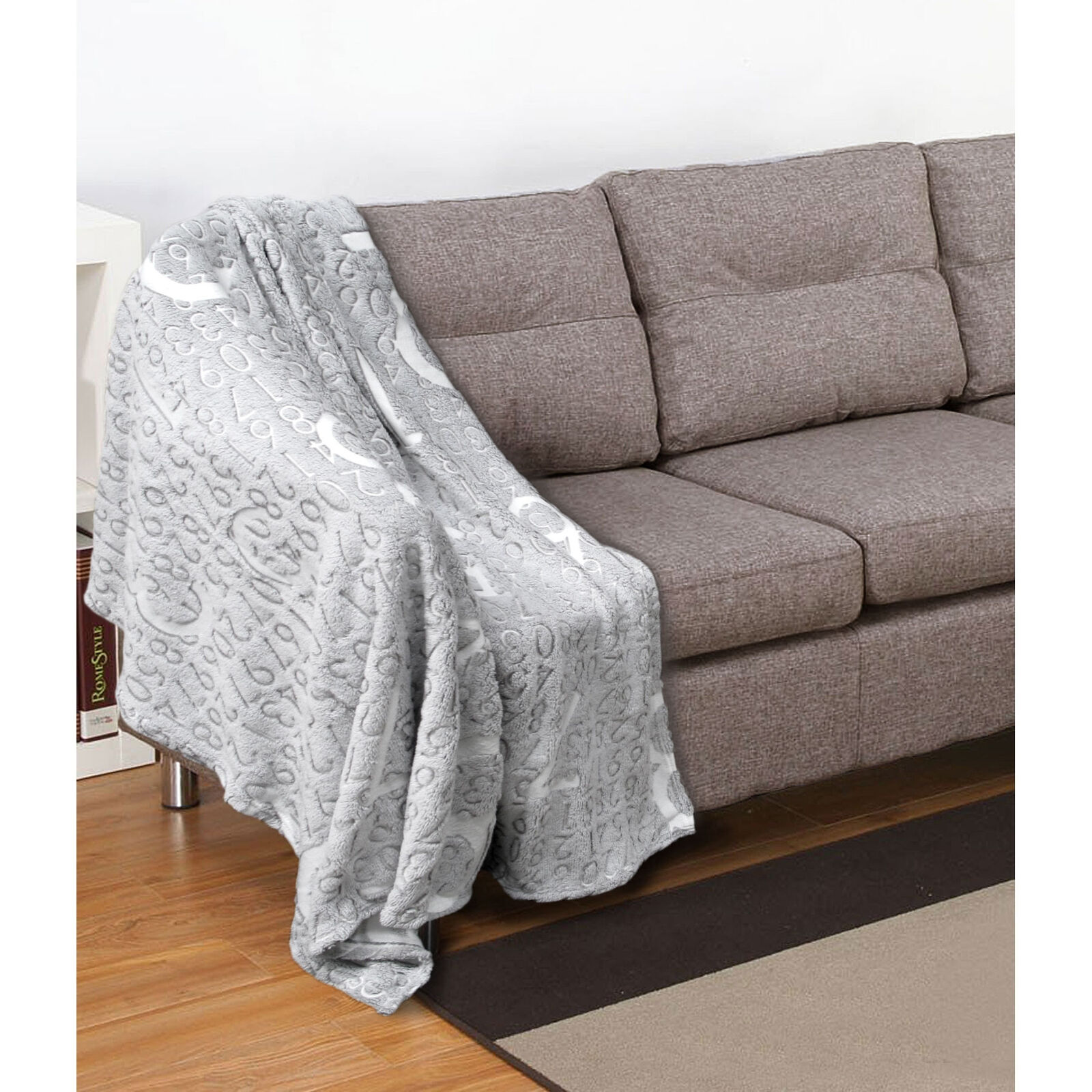 Embossed Print Throw Embossed Print Throw