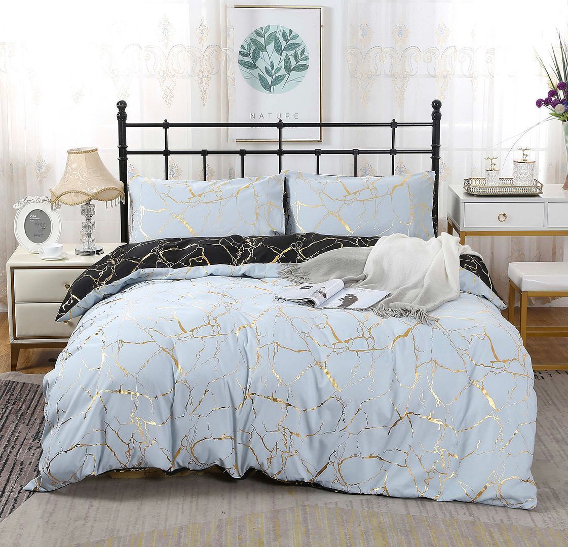 Adana Reversible Bed Quilt/Doona/Duvet Cover Set Adana Reversible Bed Quilt/Doona/Duvet Cover Set