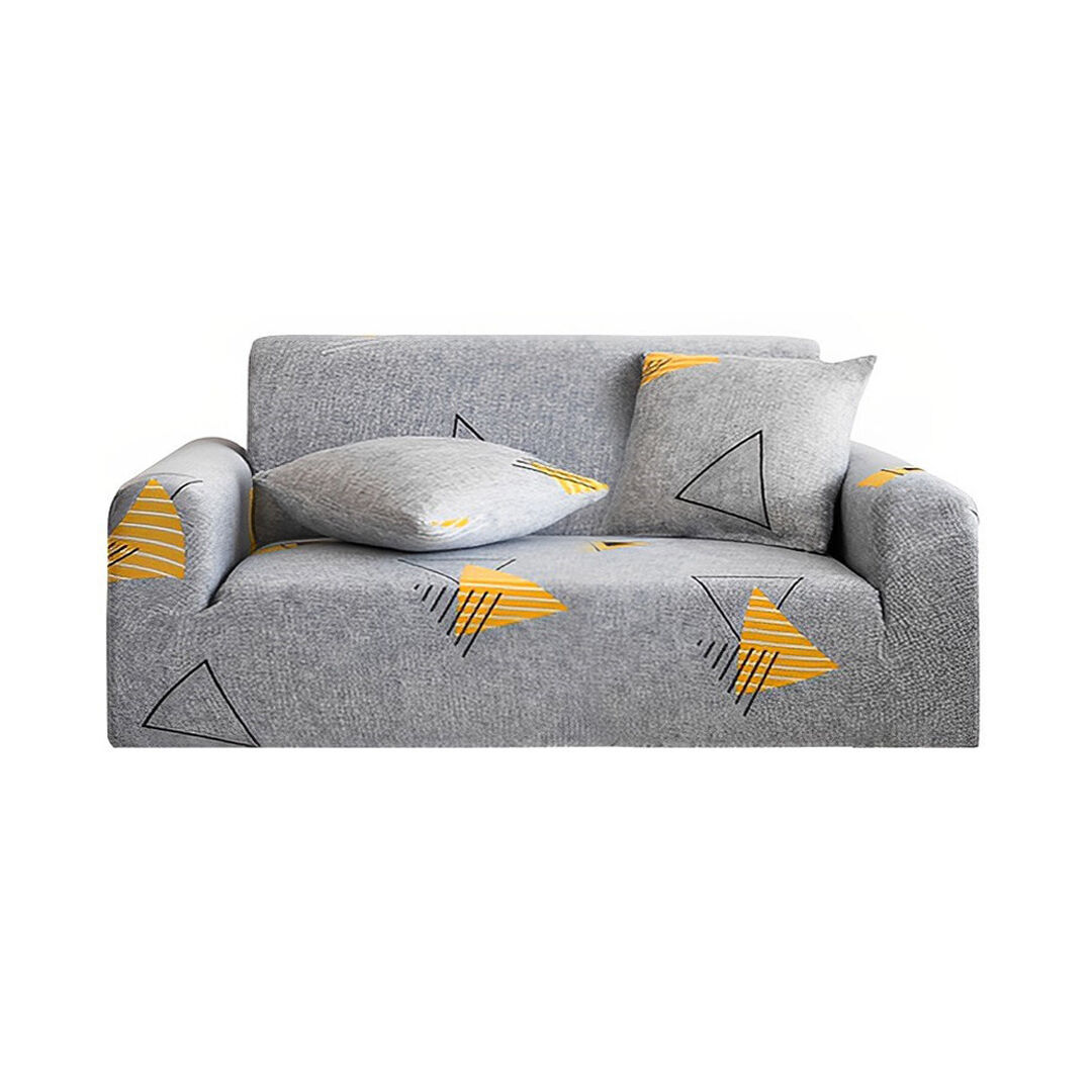Geometric Print Sofa Cover Couch Protector High Stretch Lounge Slipcover Home Decor Geometric Print Sofa Cover Couch Protector High Stretch Lounge Slipcover Home Decor
