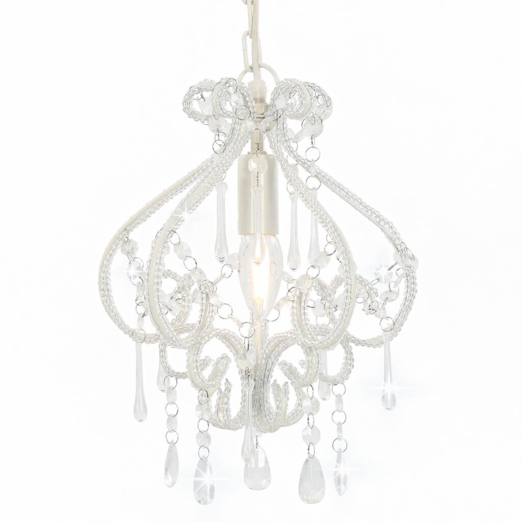 Ceiling Lamp with Beads Round E14 Ceiling Lamp with Beads Round E14