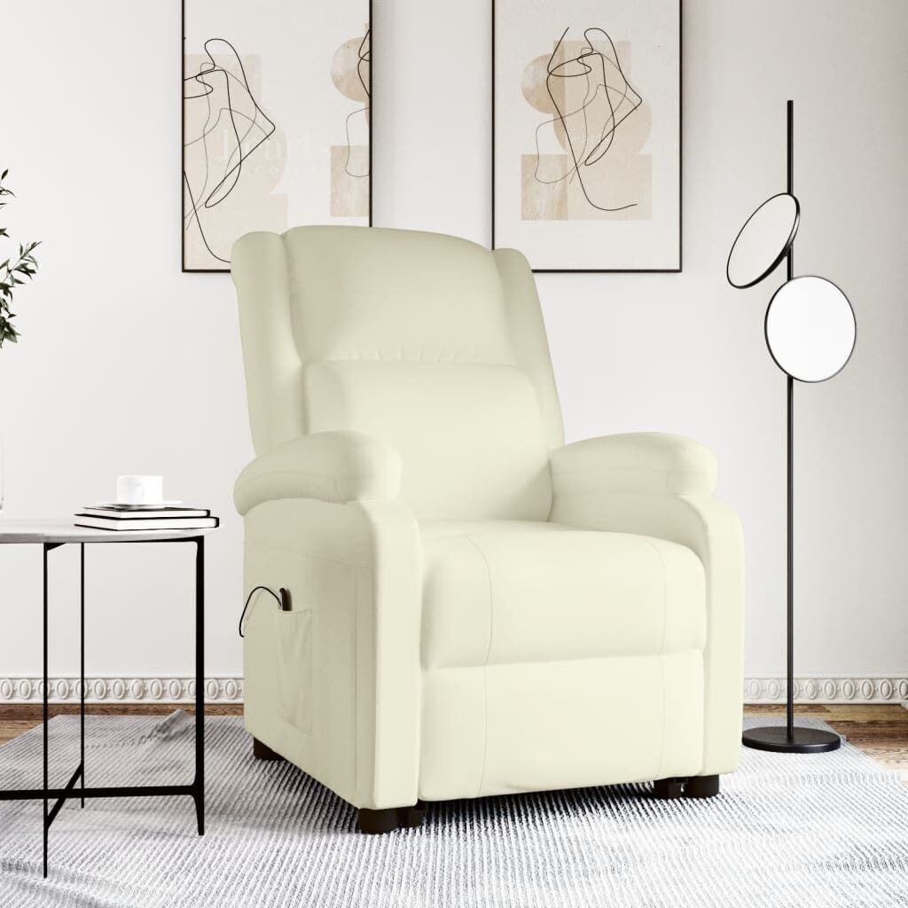 Stand up Reclining Chair Real Leather Stand up Reclining Chair Real Leather
