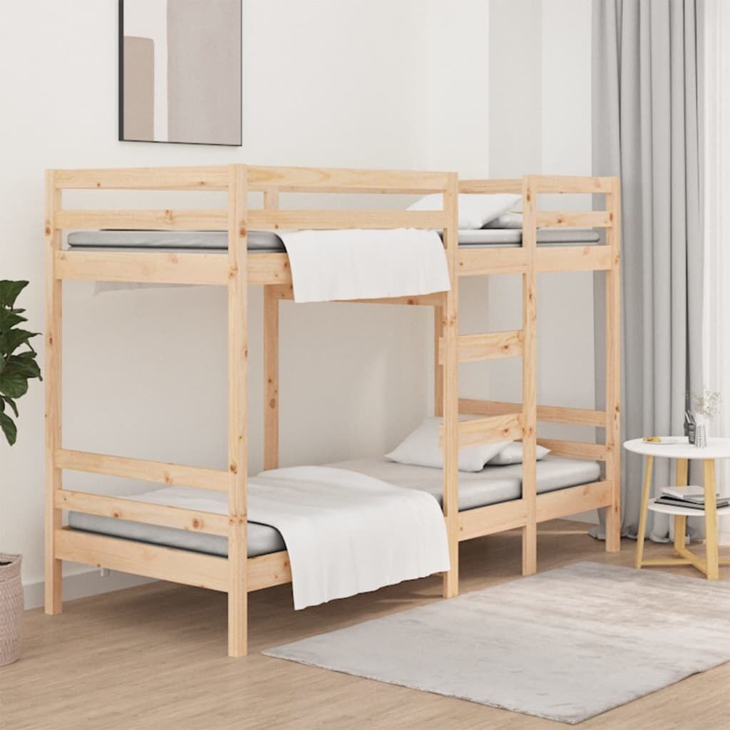 Bunk Bed 92x187 cm Solid Wood Pine Bunk Bed 92x187 cm Solid Wood Pine