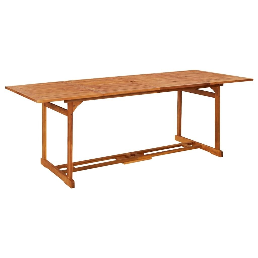 Garden Dining Table Solid Wood Acacia Garden Dining Table Solid Wood Acacia