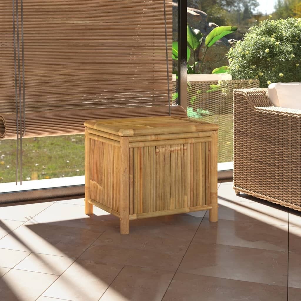 Garden Storage Box Bamboo Garden Storage Box Bamboo