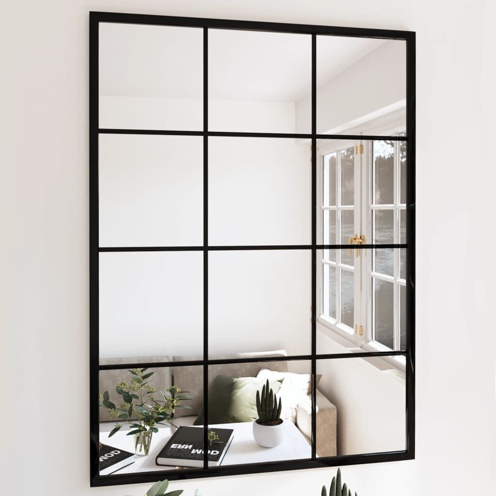 Wall Mirror Black Metal Wall Mirror Black Metal