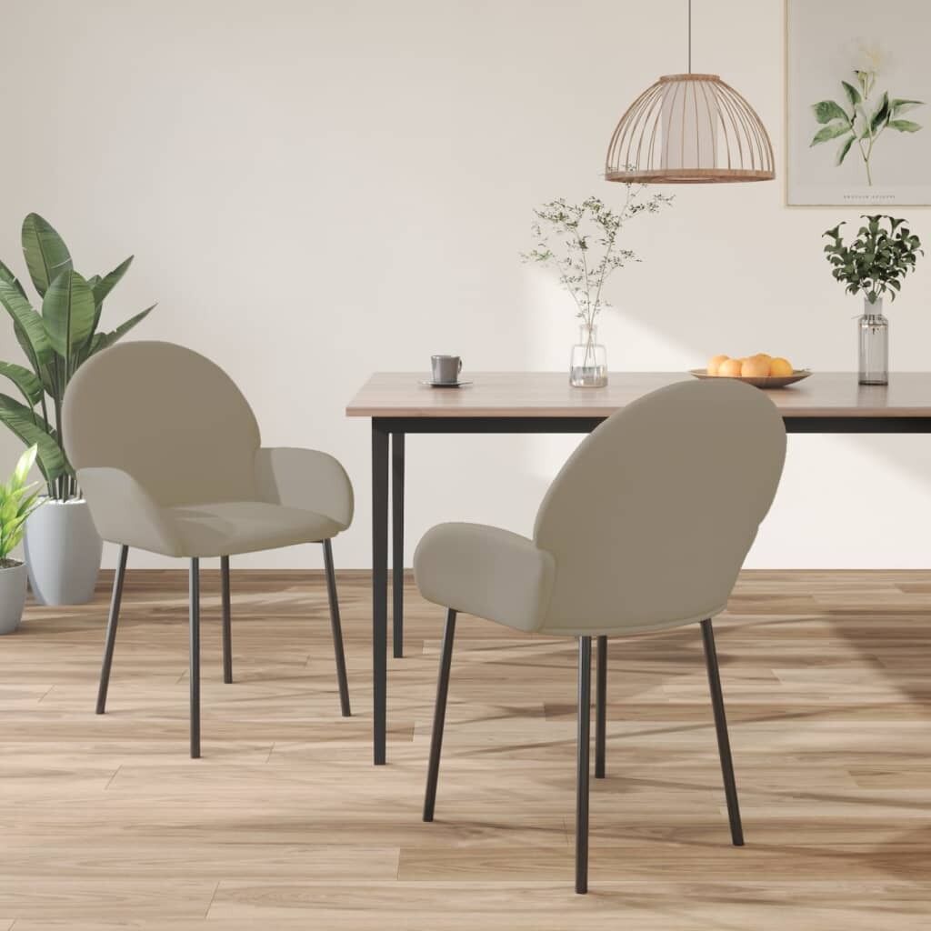 Dining Chairs 2 pcs Velvet Dining Chairs 2 pcs Velvet