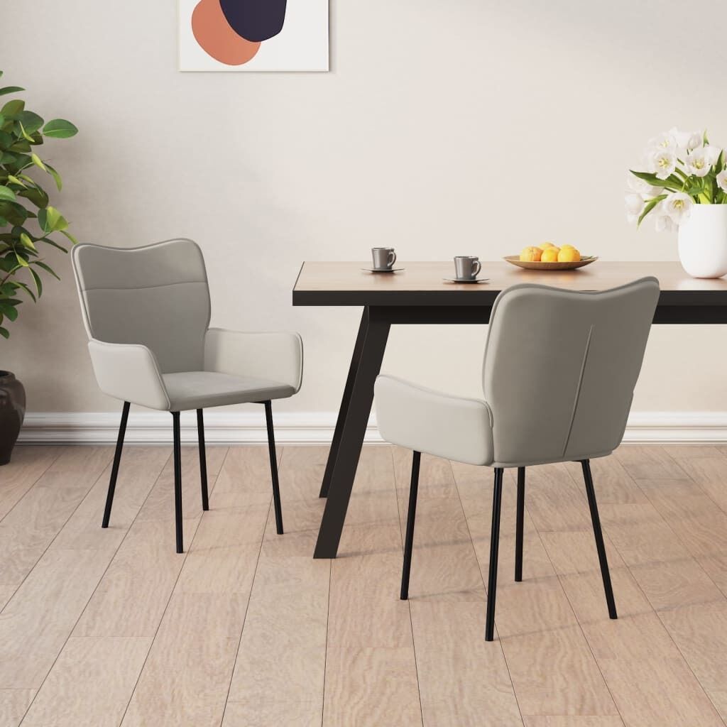 Dining Chairs 2 pcs Velvet Dining Chairs 2 pcs Velvet
