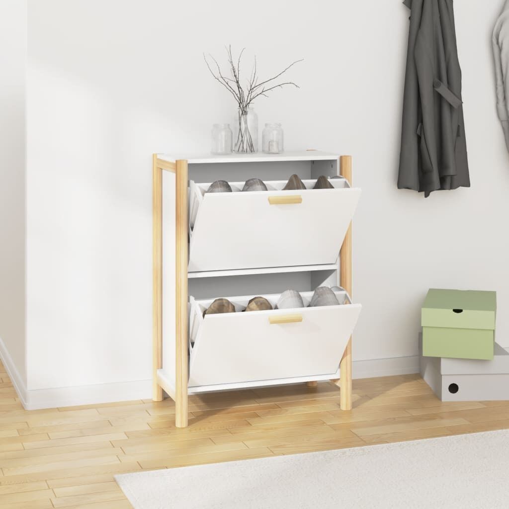 Shoe Cabinet 57.5x33x80 cm Engineered Wood Shoe Cabinet 57.5x33x80 cm Engineered Wood