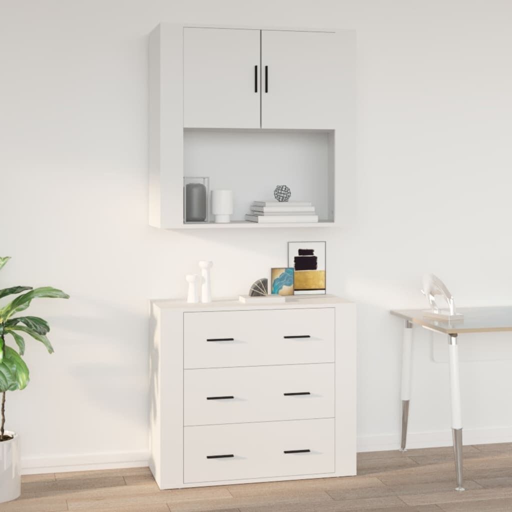 Wall Cabinet 80x33x80 cm Engineered Wood Wall Cabinet 80x33x80 cm Engineered Wood